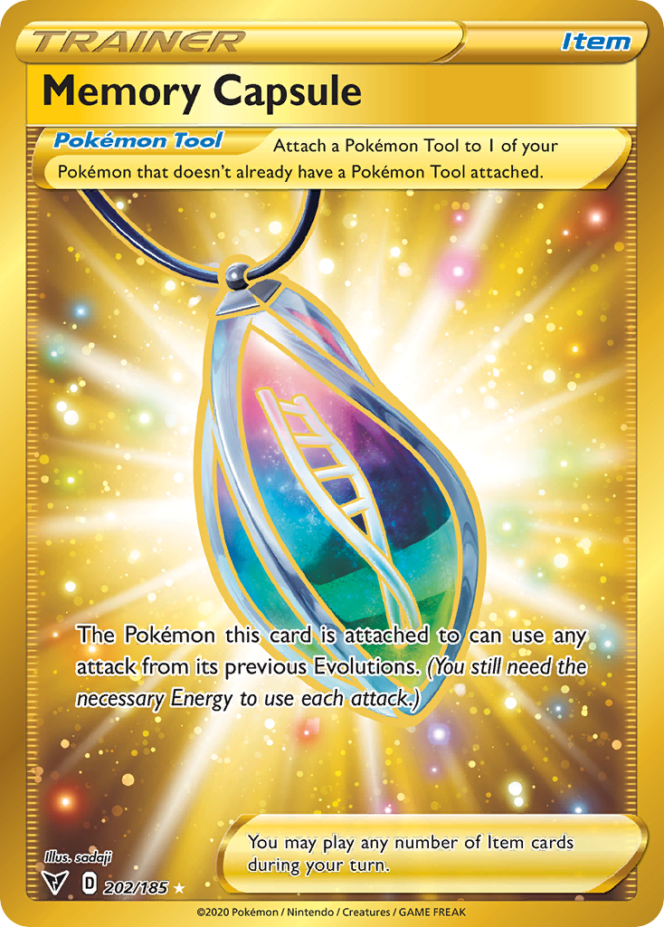 Memory Capsule card front