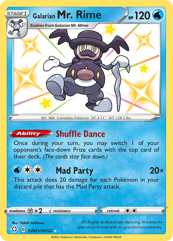 Galarian Mr. Rime card front