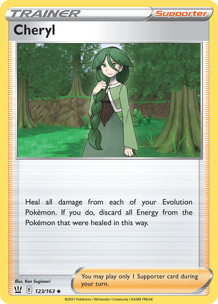 Cheryl card front
