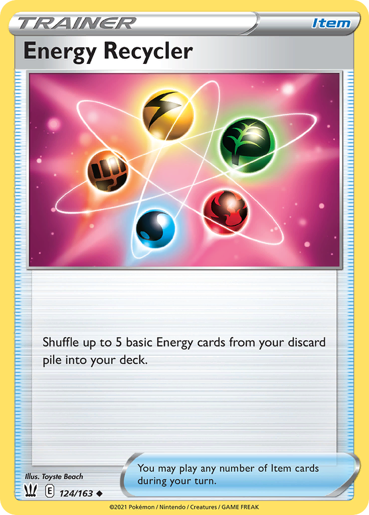 Energy Recycler card front