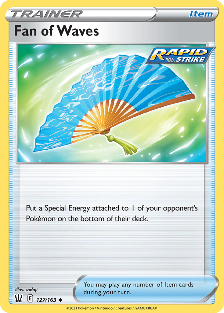 Fan of Waves card front
