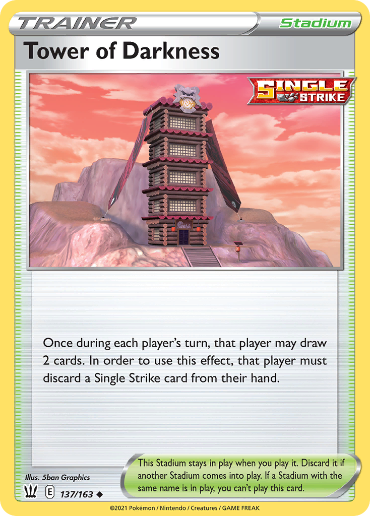 Tower of Darkness card front