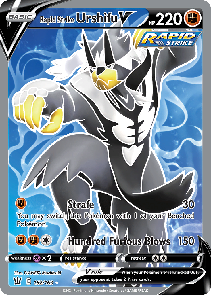 Rapid Strike Urshifu V card front