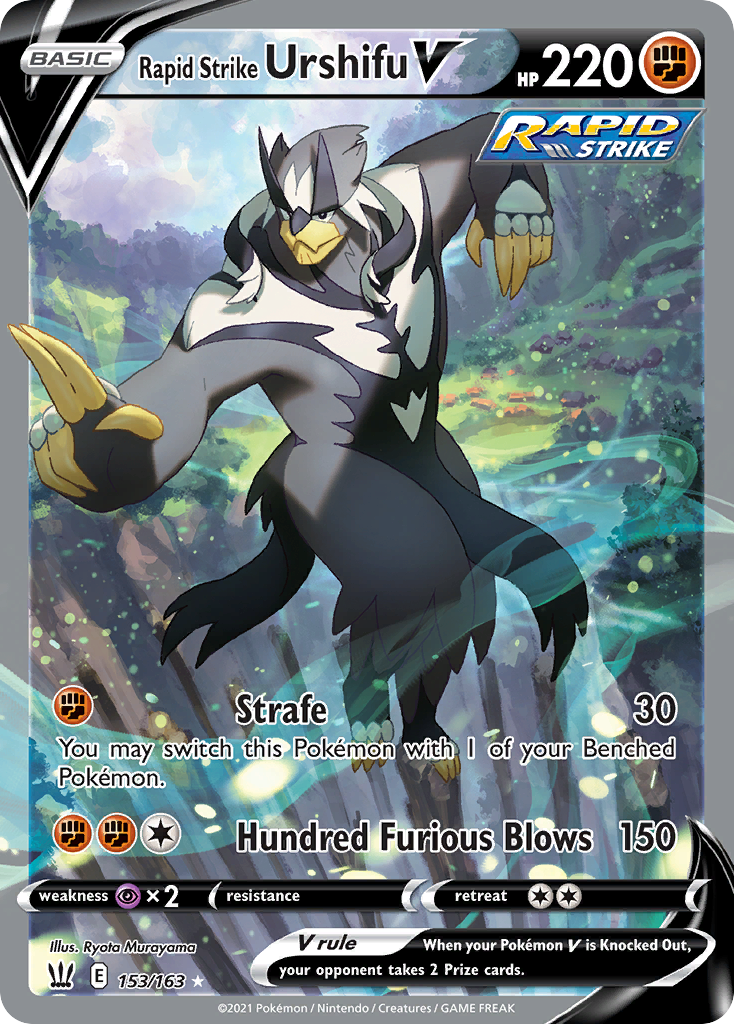 Rapid Strike Urshifu V card front