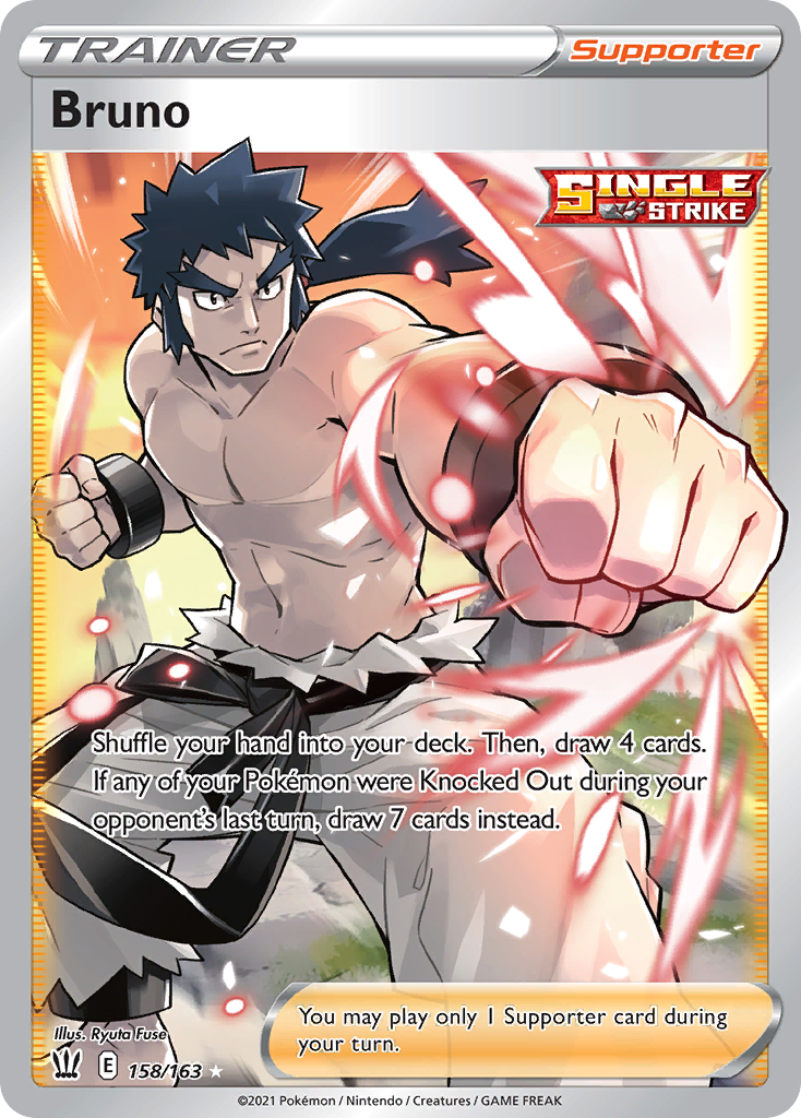 Bruno card front