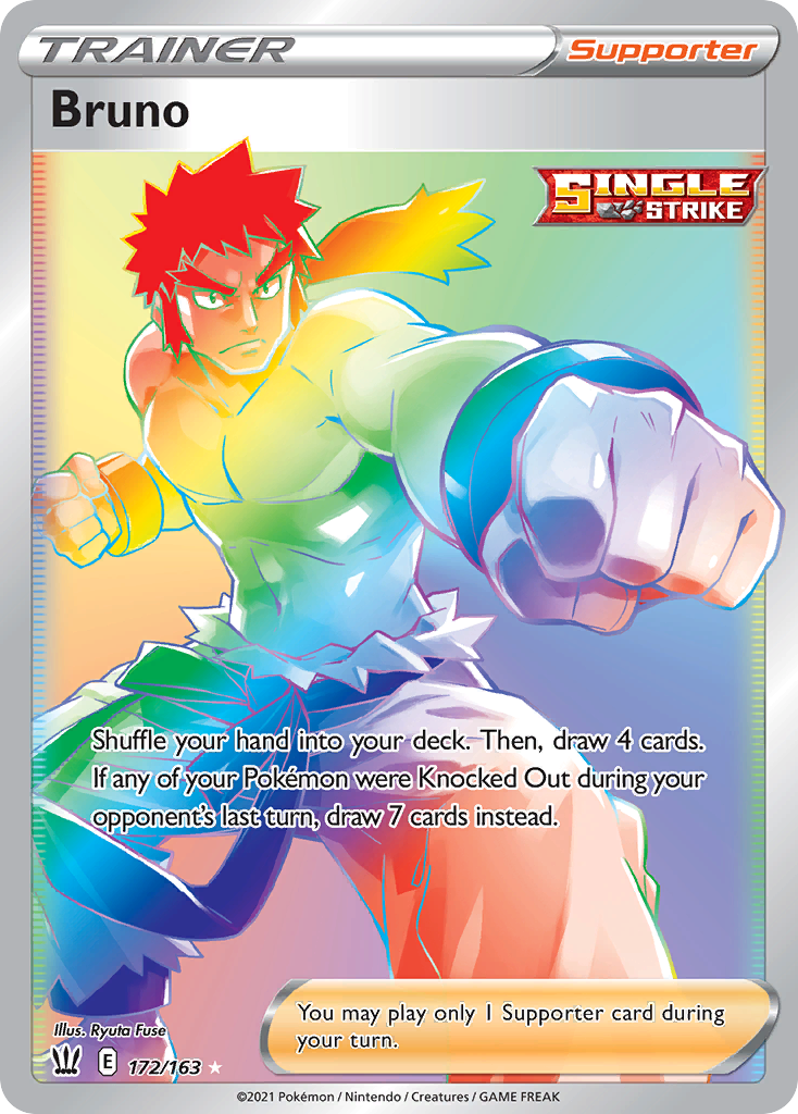 Bruno card front