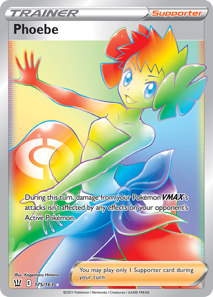 Phoebe card front