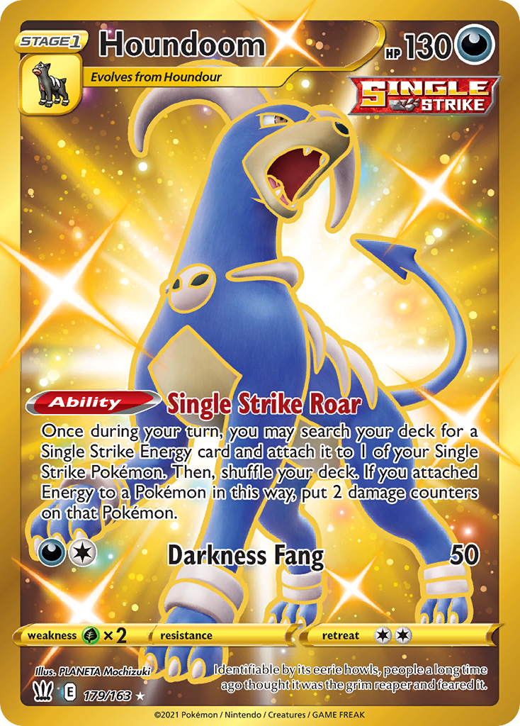 Houndoom card front