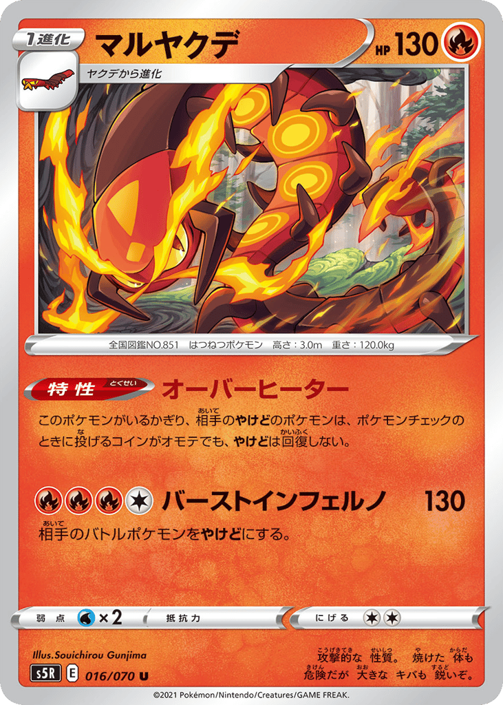 マルヤクデ card front