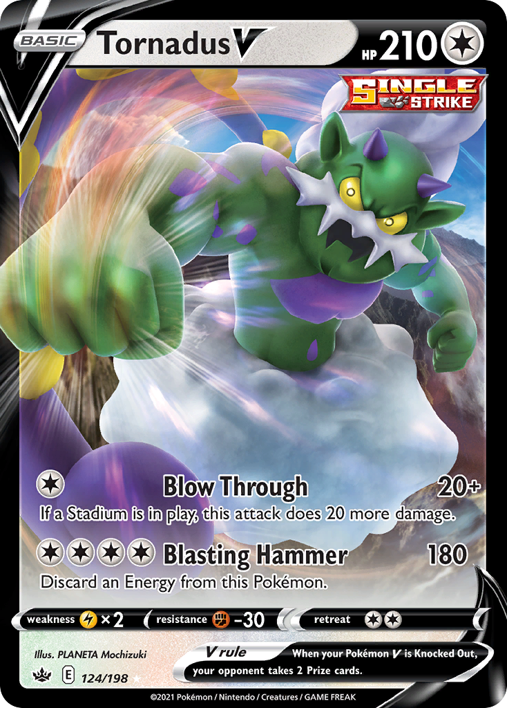 Tornadus V card front