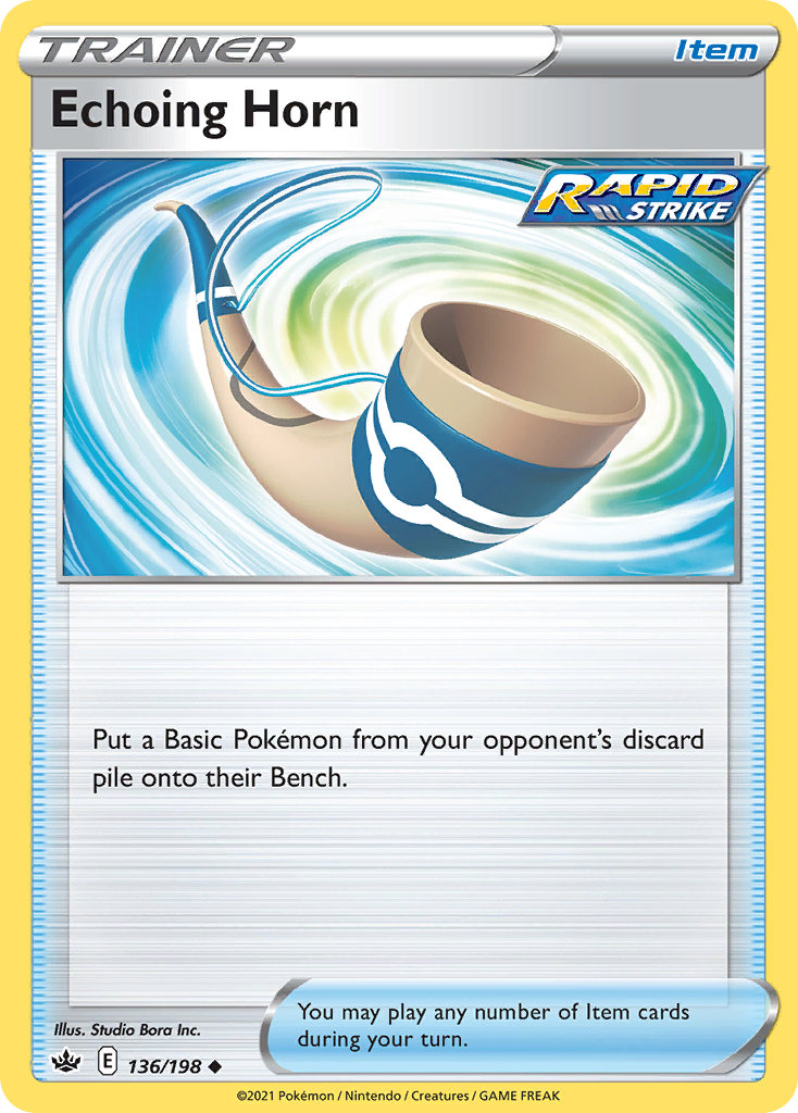 Echoing Horn card front