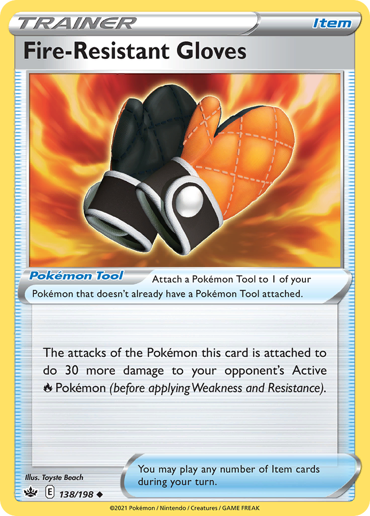Fire-Resistant Gloves card front