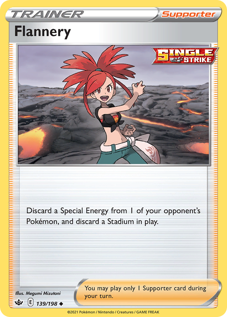 Flannery card front