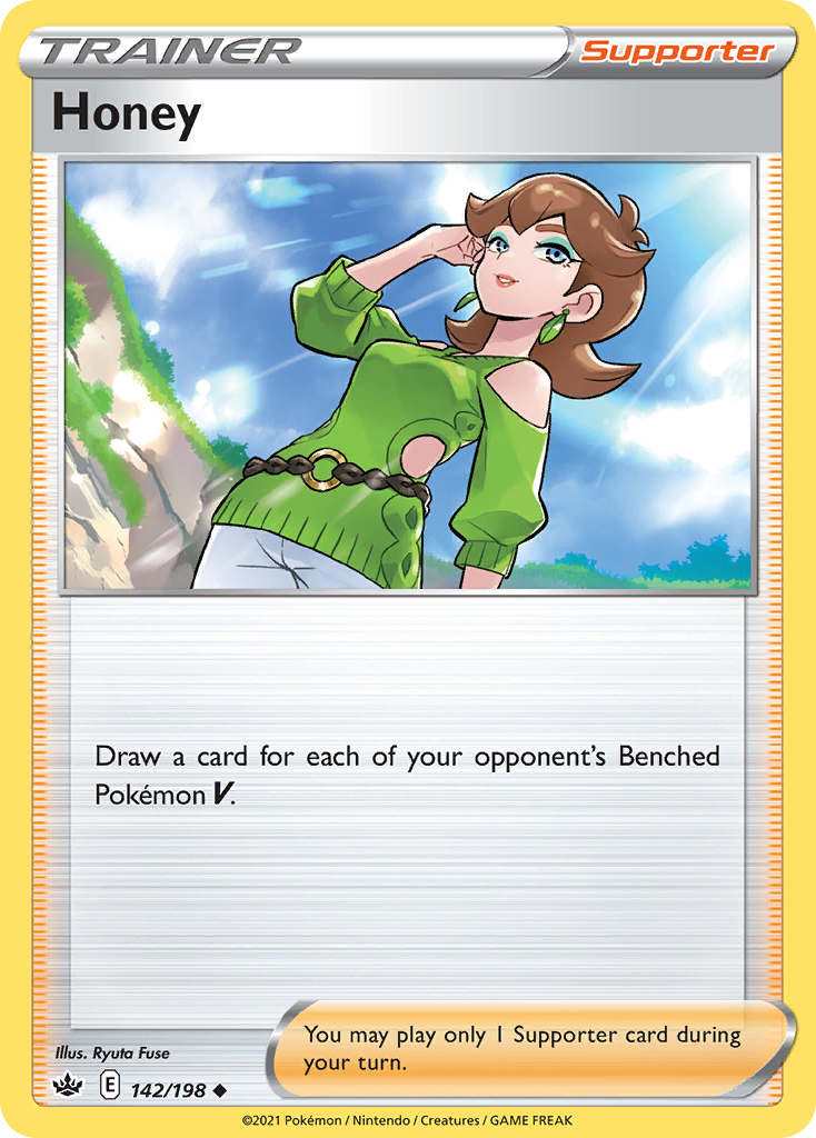 Honey card front