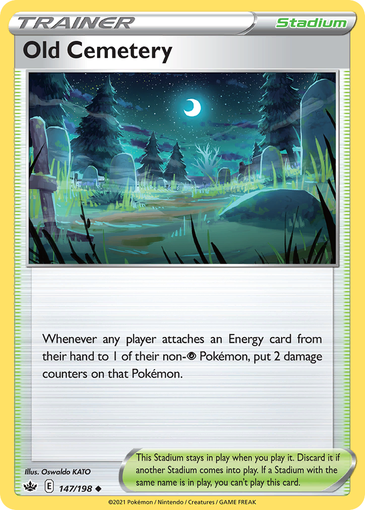Old Cemetery card front