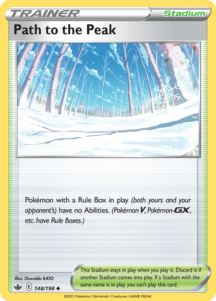 Path to the Peak card front