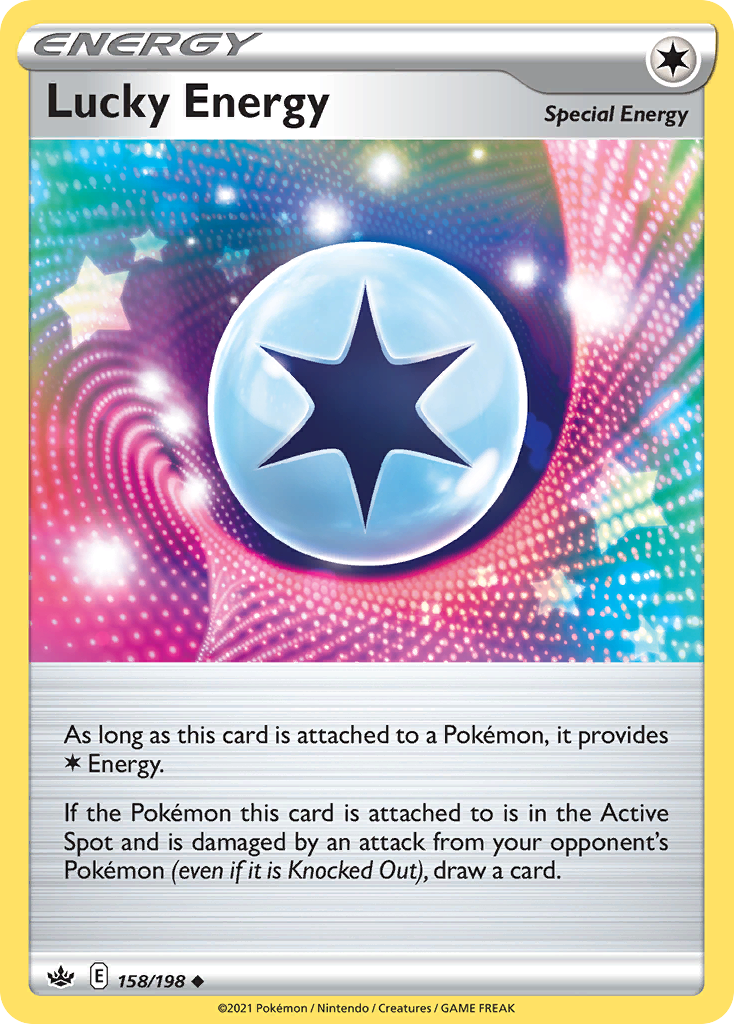 Lucky Energy card front
