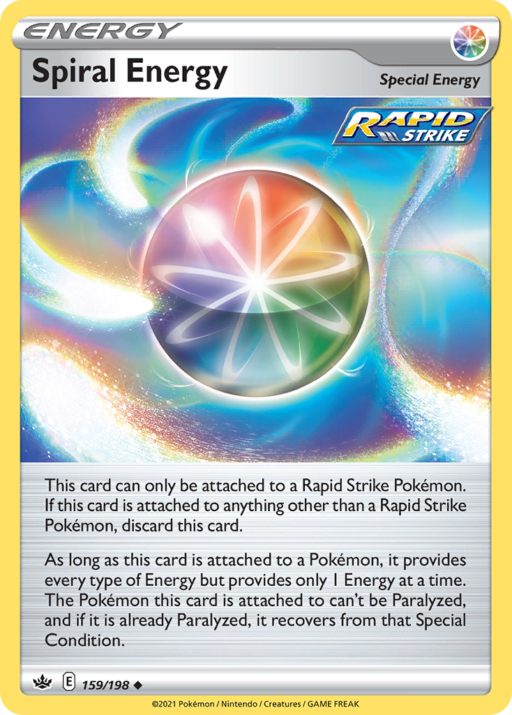 Spiral Energy card front