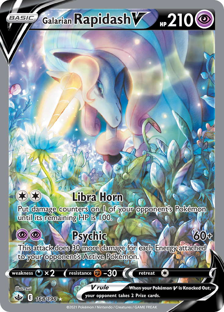 Galarian Rapidash V card front