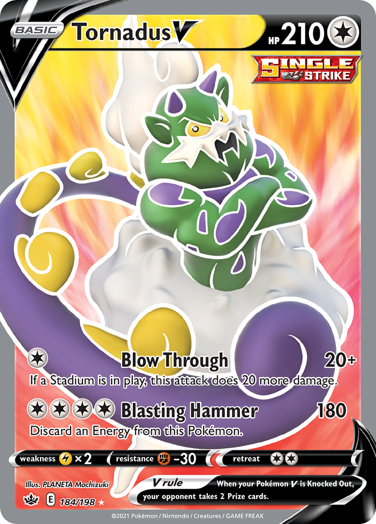 Tornadus V card front
