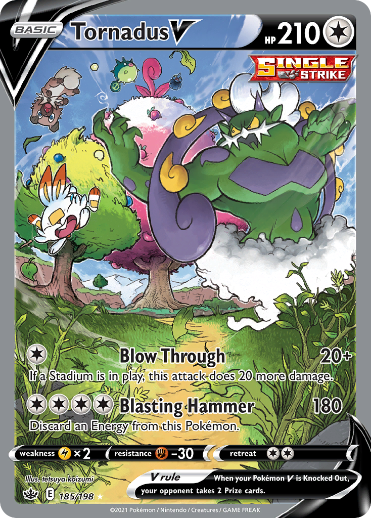 Tornadus V card front
