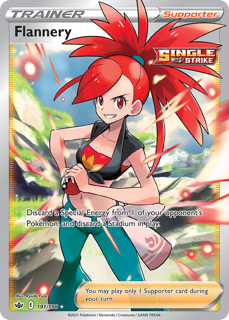 Flannery card front