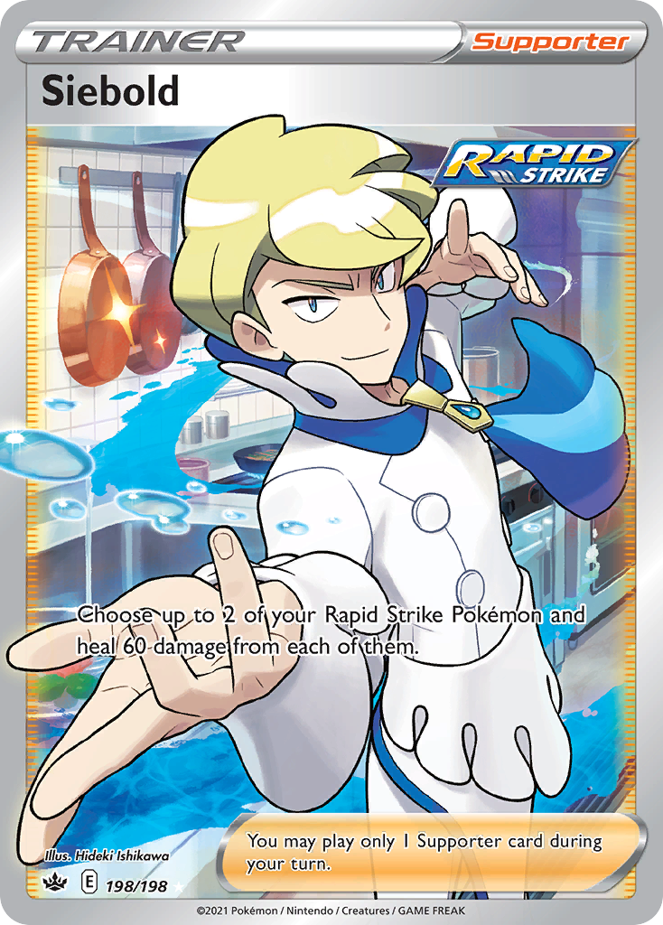 Siebold card front