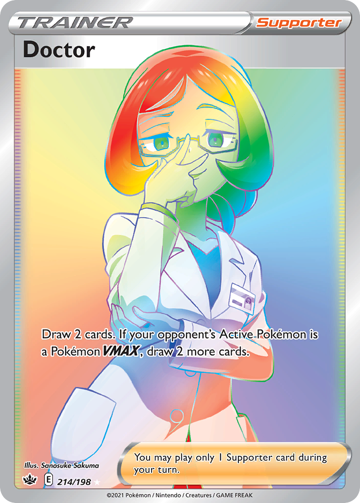Doctor card front