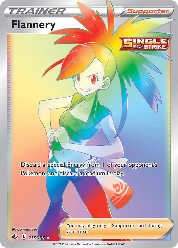 Flannery card front