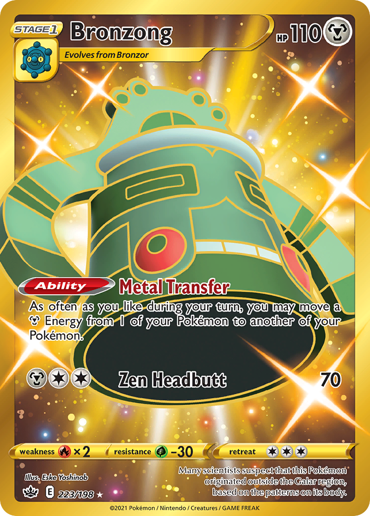 Bronzong card front