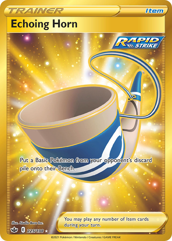 Echoing Horn card front