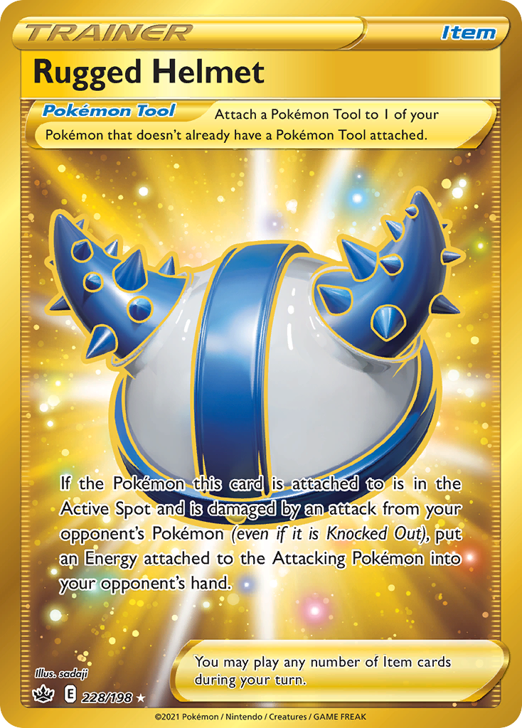 Rugged Helmet card front