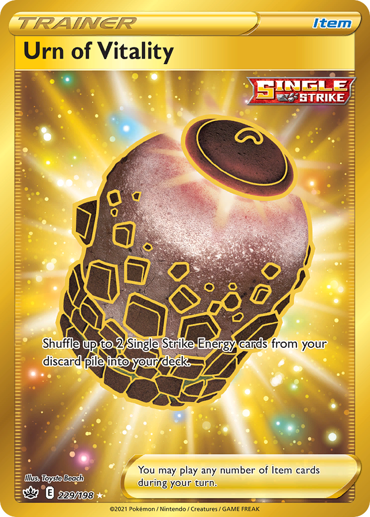 Urn of Vitality card front