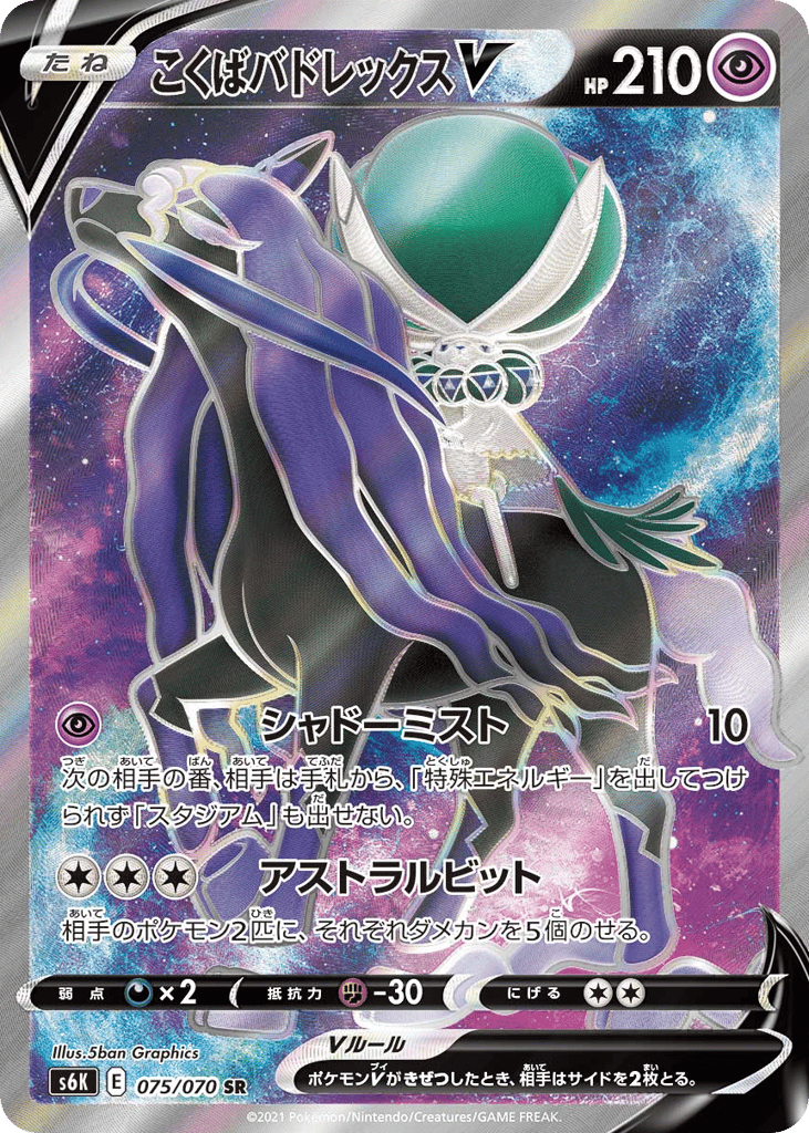 こくばバドレックスV card front