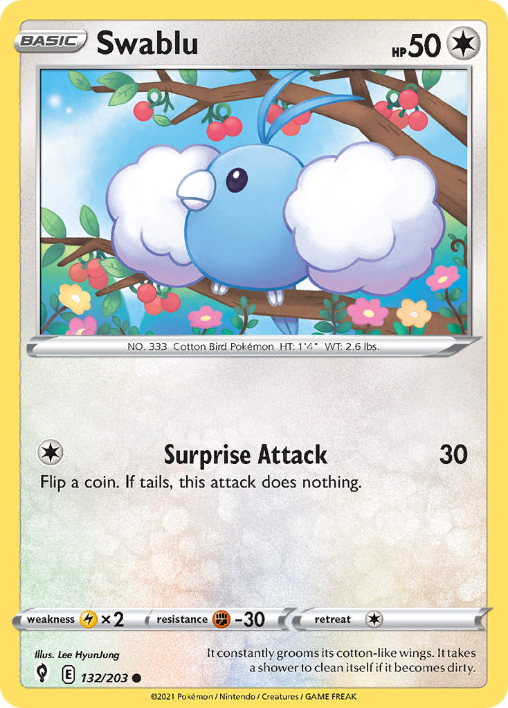 Swablu card front