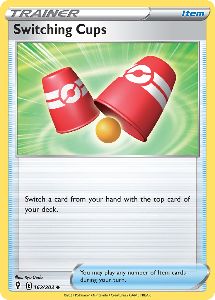 Switching Cups card front