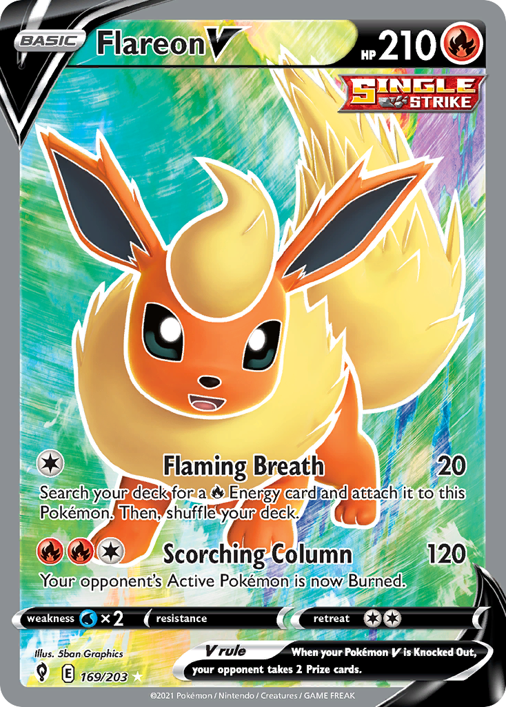 Flareon V card front