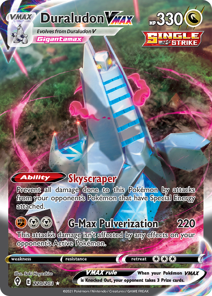 Duraludon VMAX card front