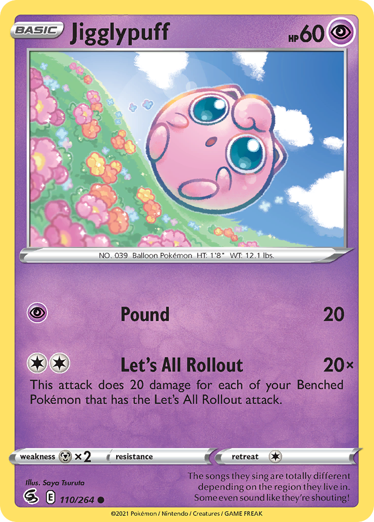 Jigglypuff card front