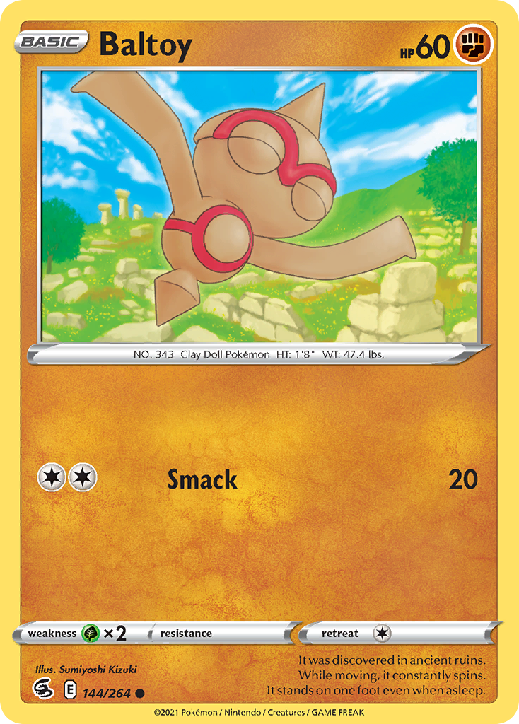 Baltoy card front