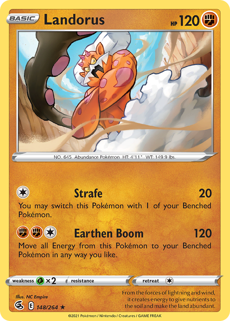 Landorus card front