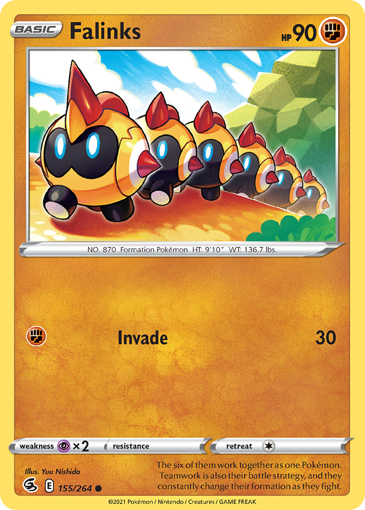 Falinks card front