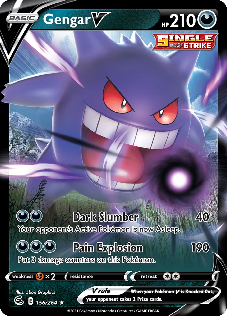 Gengar V card front