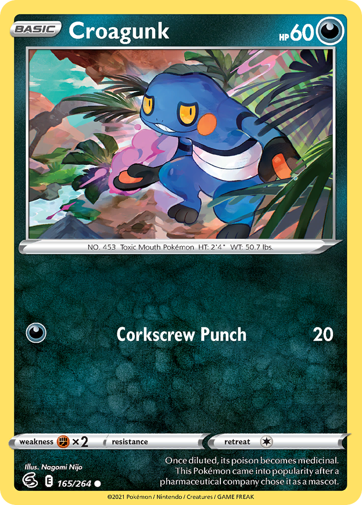 Croagunk card front