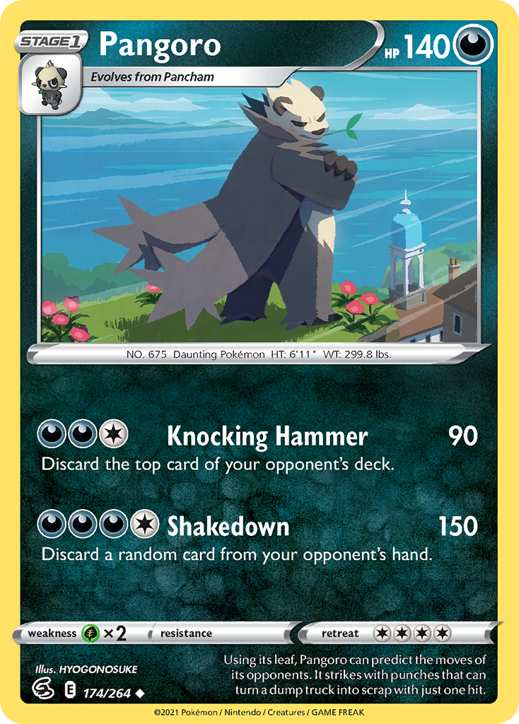 Pangoro card front