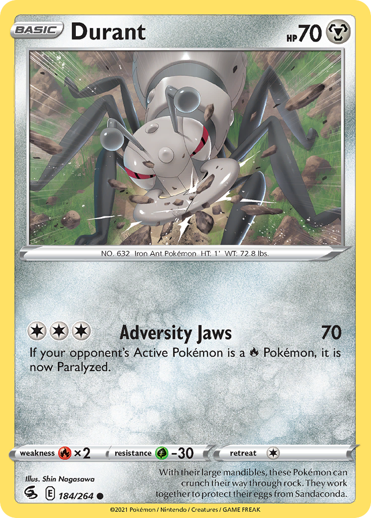 Durant card front