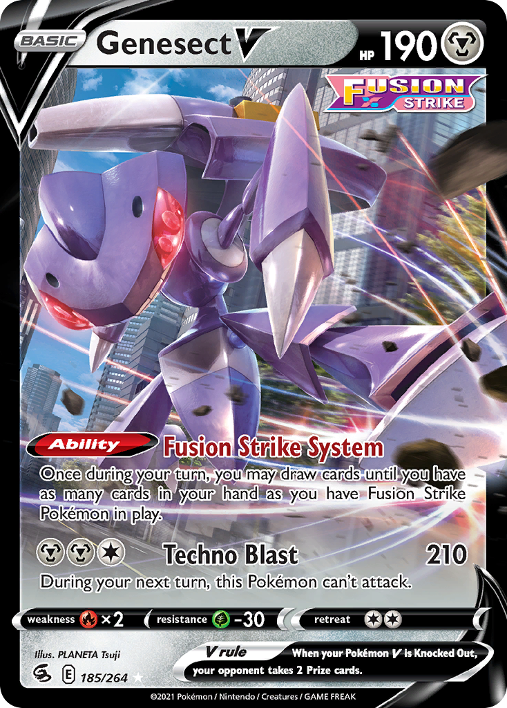 Genesect V card front