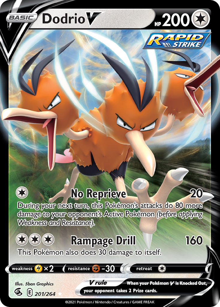 Dodrio V card front