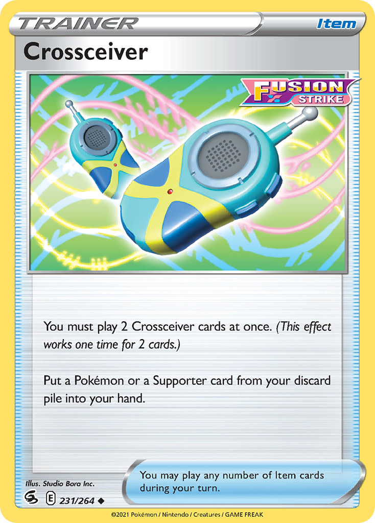 Crossceiver card front