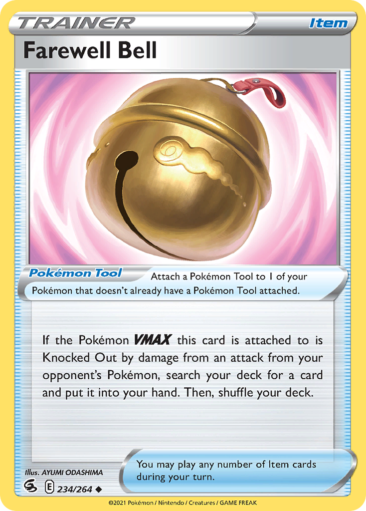 Farewell Bell card front